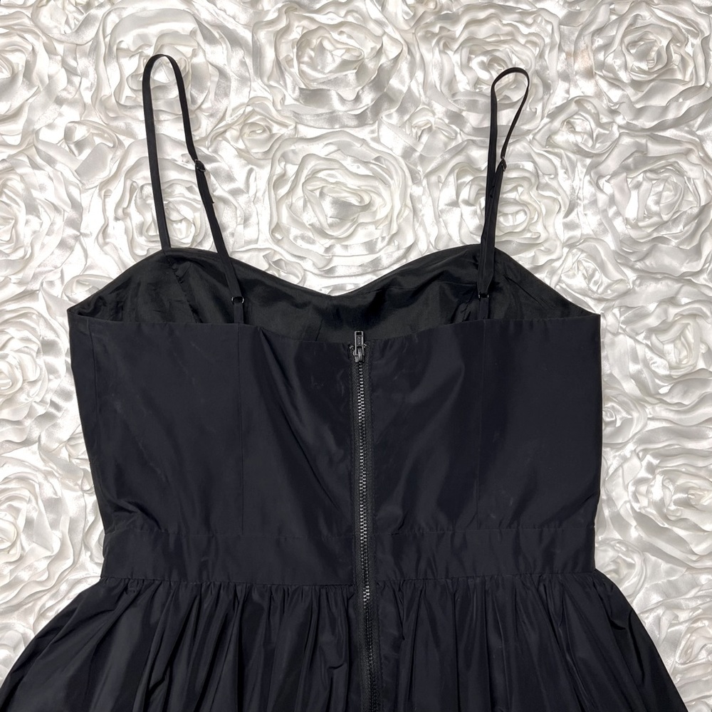 Bcbgeneration Black Taffeta Adjustable Spaghetti … - image 6